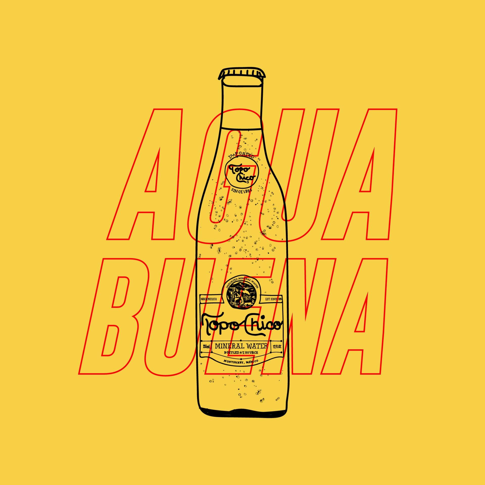 TOPO CHICO illustration