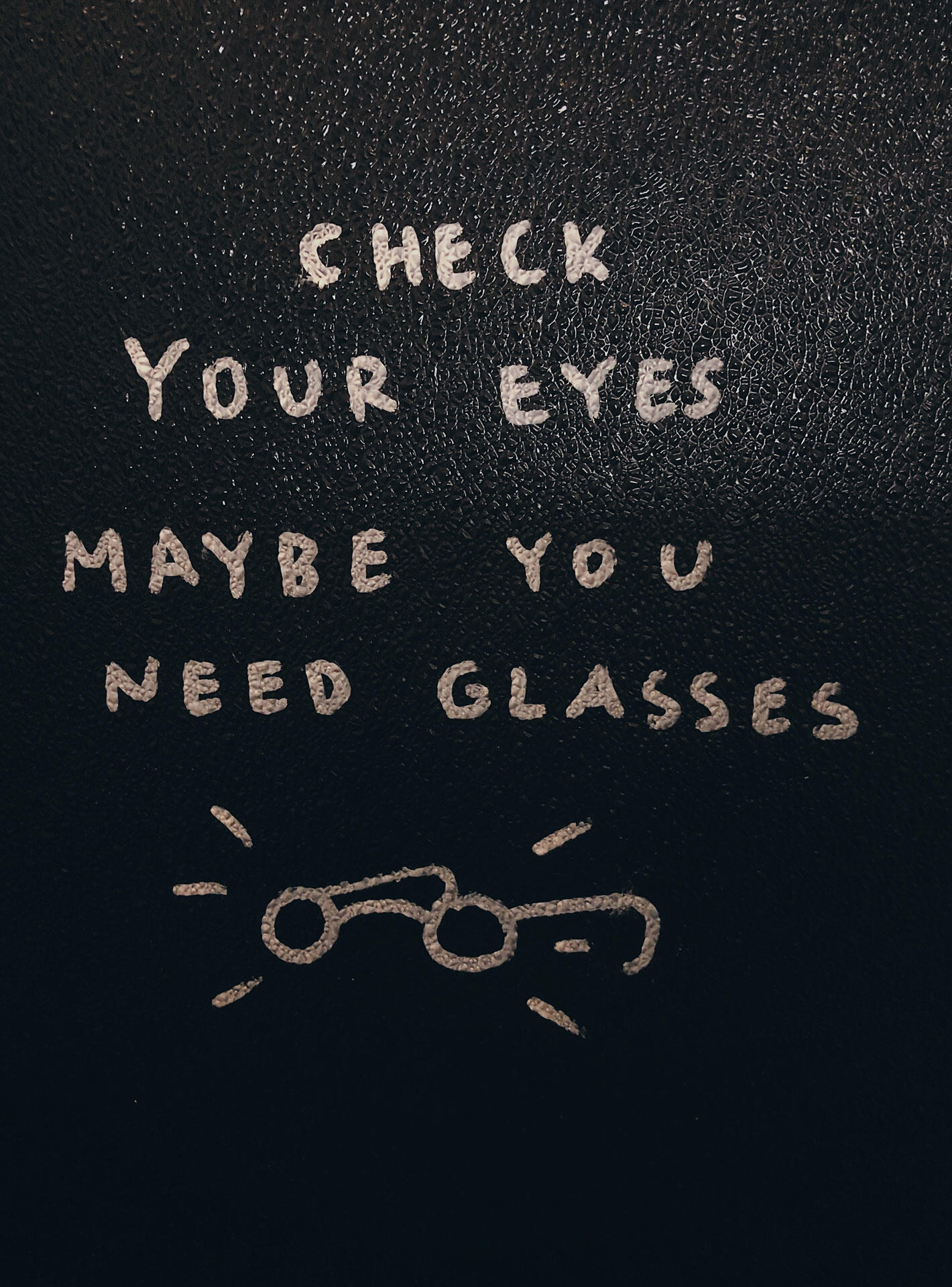 check your eyes